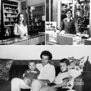 Agora no balcão da Kicolor (laboratório fotográfico), Tico e Anna desenvolveram aptidão pelo ate