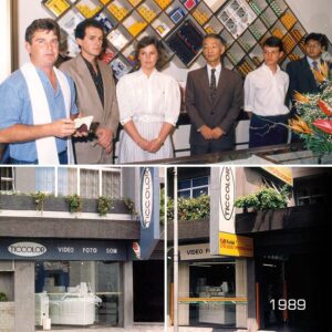 Cinco anos depois, em 1989, Tico e Anna inauguraram a nova sede da Ticcolor para suprir a necess