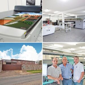 Os ventos da mudança não param. Agora foi a vez de instalarem a primeira impressora UV flatbed i